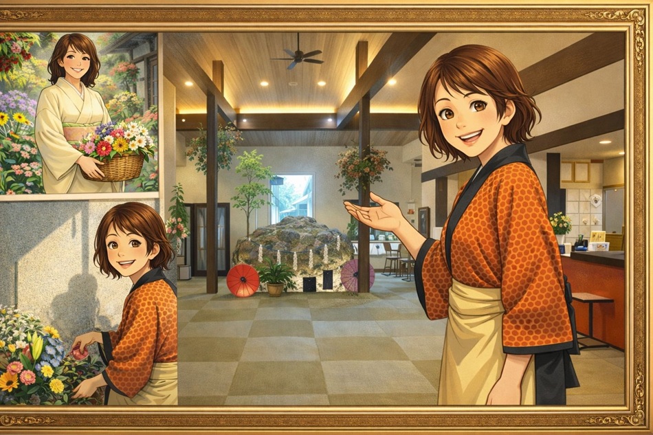 お客様が・・・パンフレット持って帰ってくれる（感謝）そして・・・その時の会話から