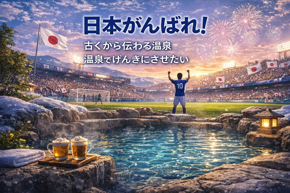 今年はスポーツイヤー(*^^)v温泉からエール