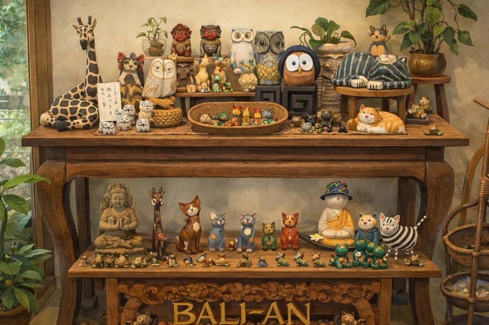 先週の平日・・・バリ雑貨を毎月一回来るときに購入するのが楽しみで都内から・・・